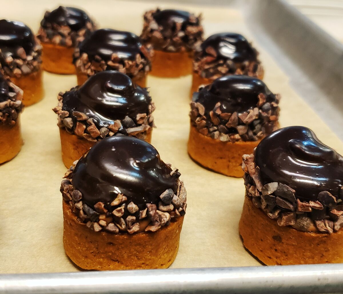 Mille Fleurs desserts are a decadent dash of romance.