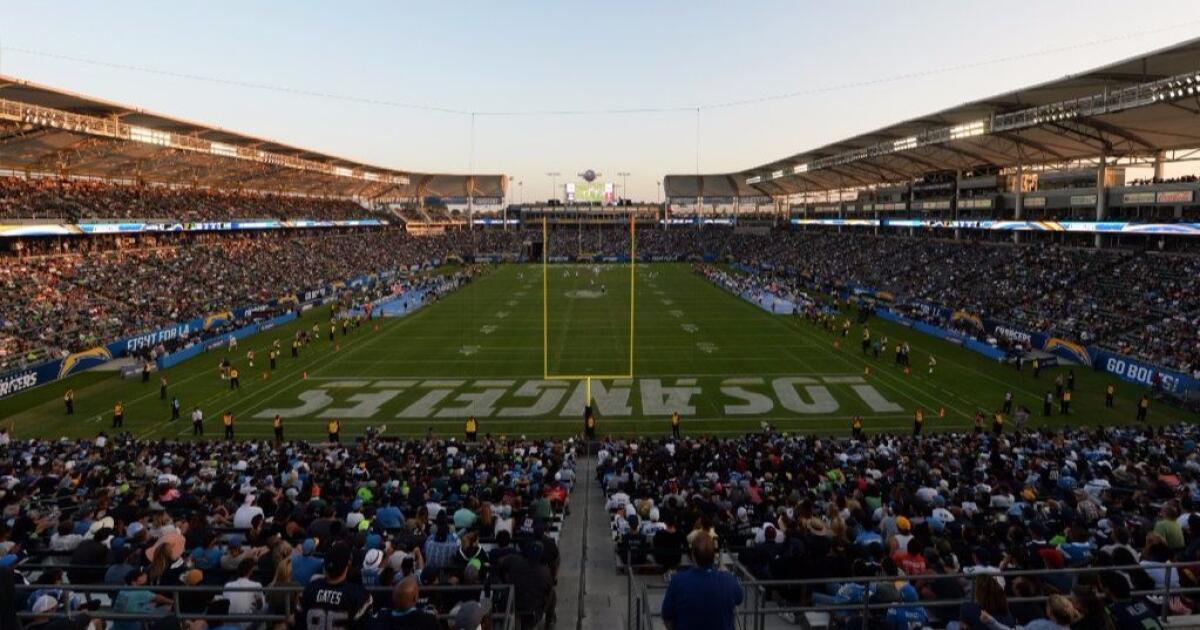 Is poor attendance for Los Angeles Chargers preseason games a concern?