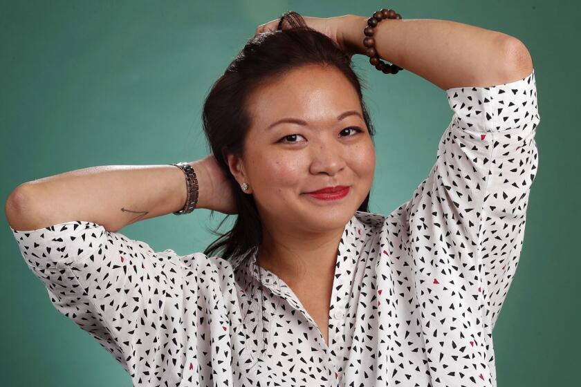 BEVERLY HILLS, CA-AUGUST 5, 2018: Adele Lim, screenwriter for the film, "Crazy Rich Asians," is photographed at the Beverly Wilshire hotel in Beverly Hills on August 5, 2018. (Mel Melcon/Los Angeles Times)