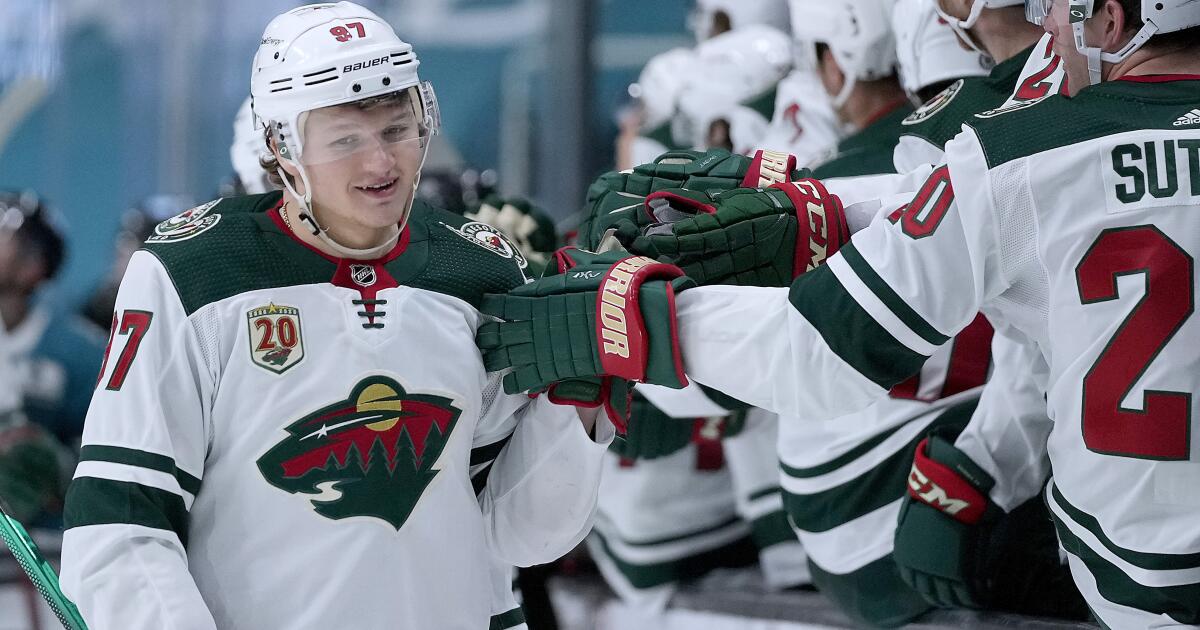 Wild sign star wing Kirill Kaprizov to 5-year, $45M contract - The San  Diego Union-Tribune