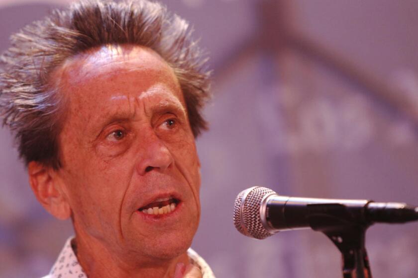 Brian Grazer, author of "A Curious Mind," speaks at the 20th Los Angeles Times Festival of Books at USC.