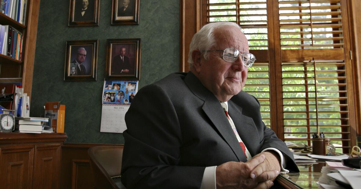 Paul Pressler dead: Southern Baptist leader accused of sexual abuse