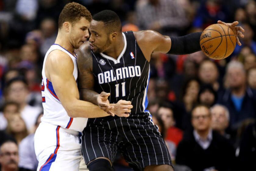 The next time former Magic power forward Glen Davis takes the court, he'll be playing alongside Clippers power forward Blake Griffin, not against him.