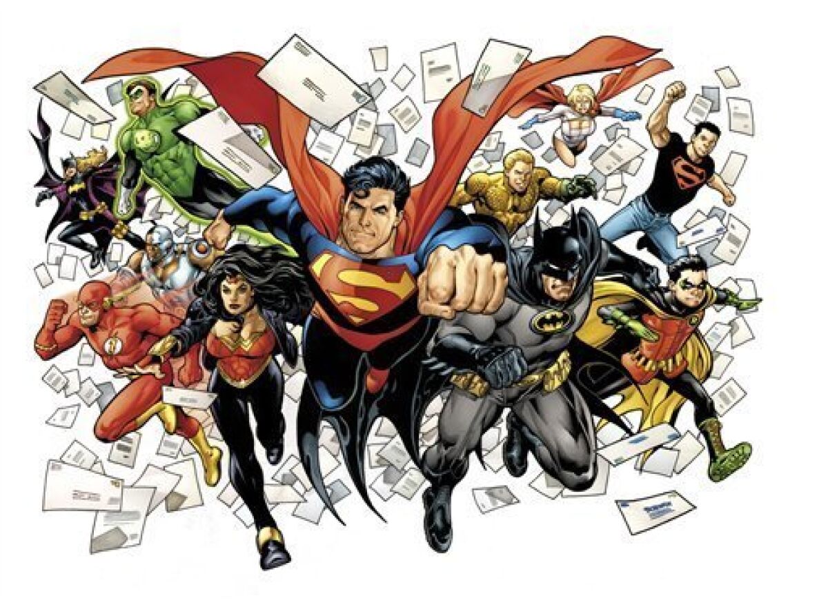 At DC Comics, readers' letters to make a return - The San Diego  Union-Tribune