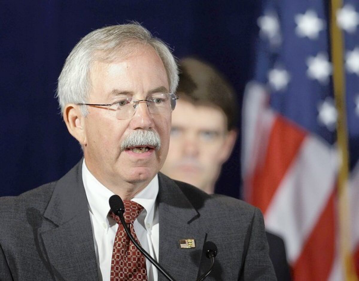 Kenneth E. Melson, acting director of the U.S. Bureau of Alcohol, Tobacco, Firearms and Explosives, in 2009. He and his lawyer met with congressional investigators over the weekend to discuss Operation Fast and Furious, which allowed guns to be smuggled into the hands of Mexican criminals.