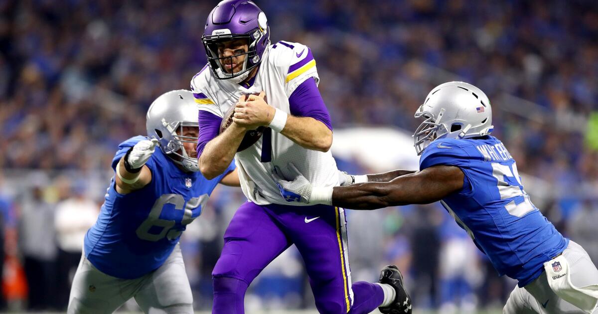 Case Keenum Touchdown w/ Thanksgiving Dinner Celebration!, Vikings vs.  Lions