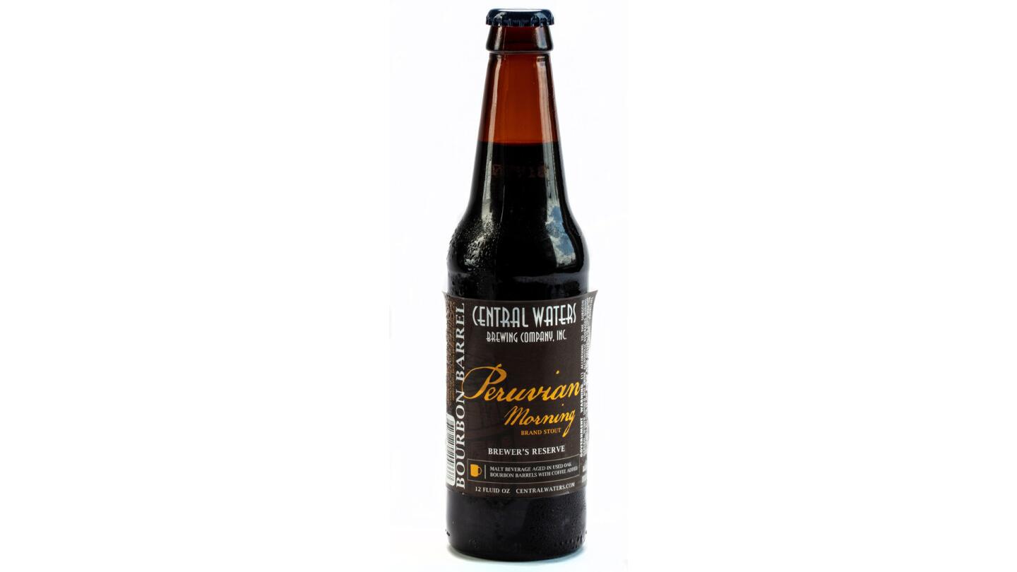 Peruvian Morning (Central Waters Brewing, Amherst, Wis.; bourbon barrel-aged coffee stout)