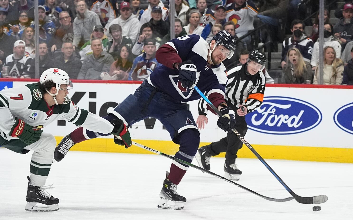 Nichushkin returns to lineup for Avalanche after receiving care from player  assistance program