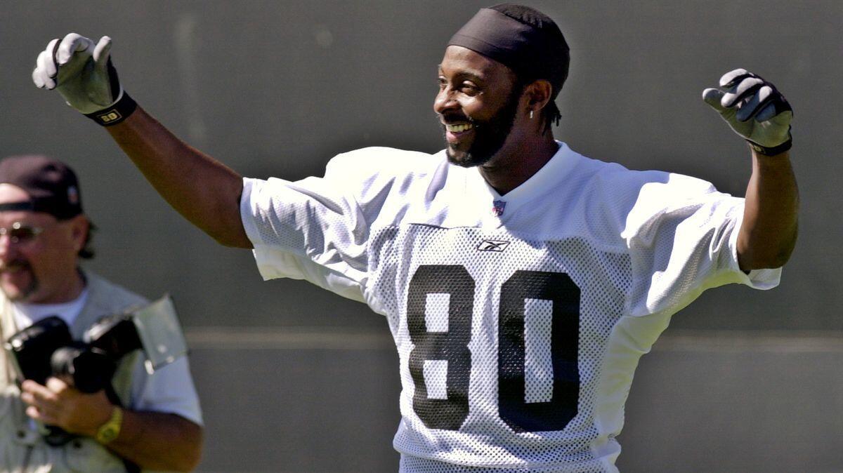 NFL Hall of Famer Jerry Rice teases about possible return to the Raiders -  Los Angeles Times