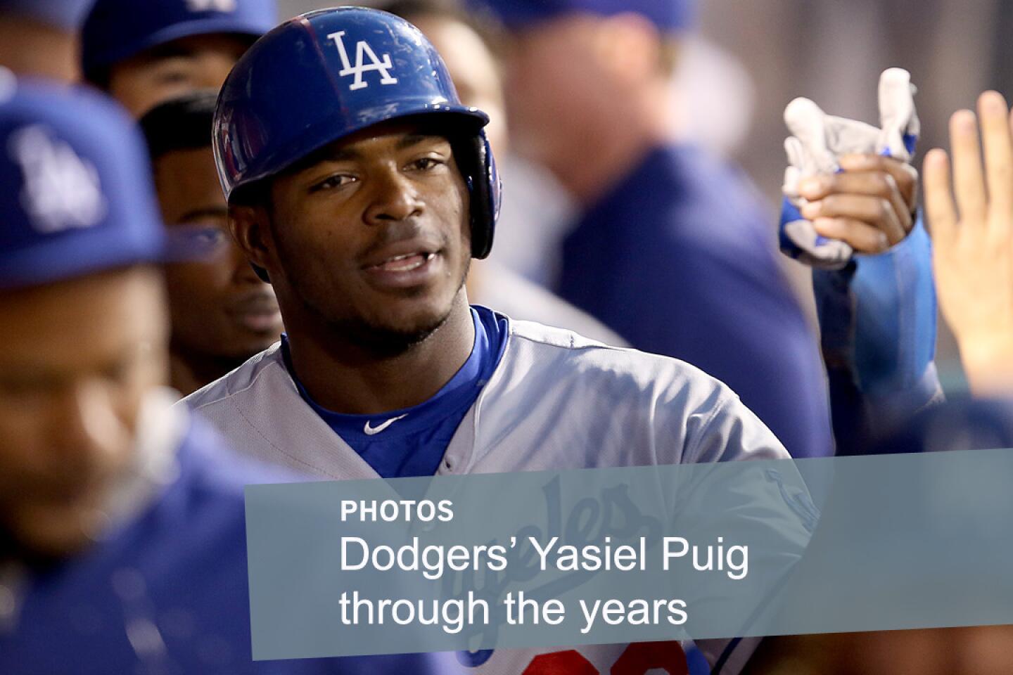 A look back at the debut of Yasiel Puig - True Blue LA