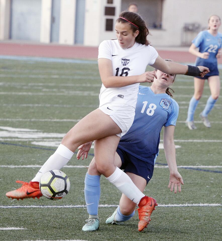 Photo Gallery: Crescenta Valley vs. Flintridge Sacred Heart Academy girls' soccer