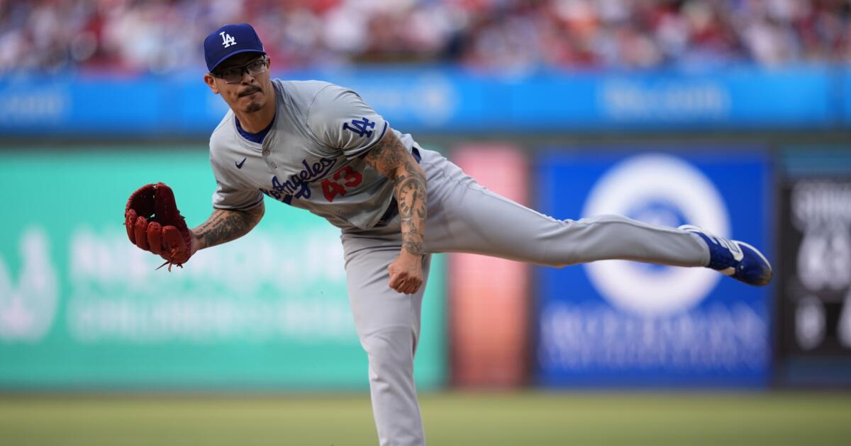 After sweep by Phillies, Dodgers face few easy answers to mounting pitching problems