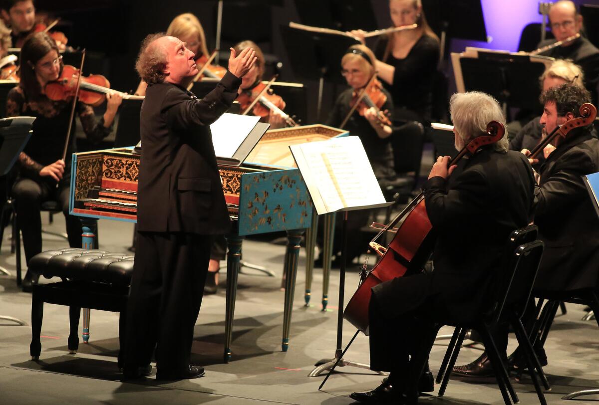 Members of the Los Angeles Chamber Orchestra, with Music Director Jeffrey Kahane, in November.