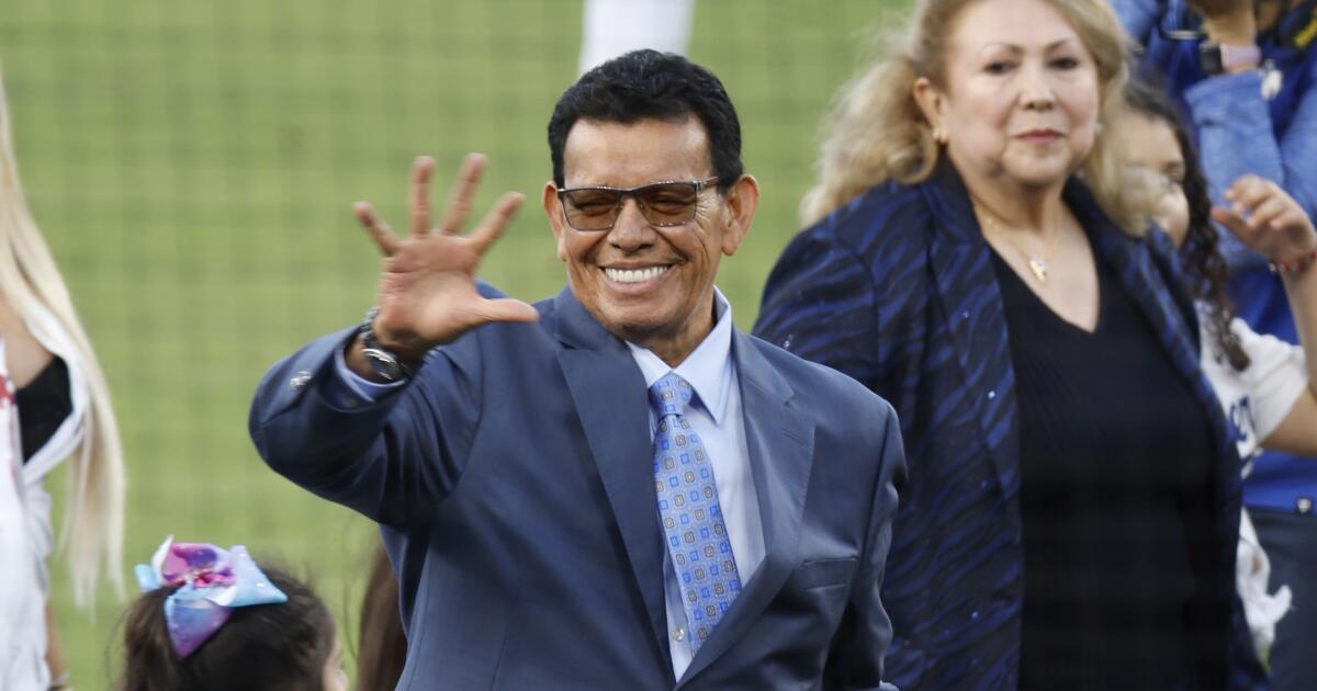 Fernando Valenzuela's #34 Retired, #⃣3⃣4⃣♥️ NTT #BallparkCam, By MLB  Network