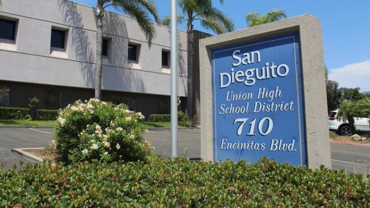 San Dieguito Union High School District administration offices.
