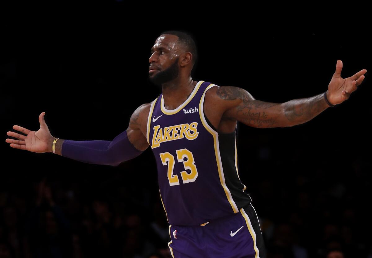 Lakers All-Star LeBron James Wears Jackie Robinson Dodgers Jersey For Black  History Month 