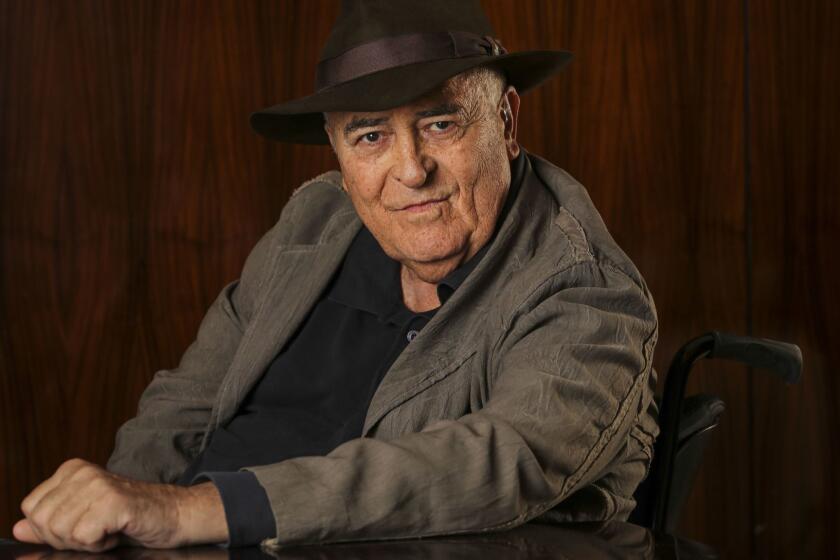 BEVERLY HILLS, CA - NOVEMBER 11, 2013 - Legendary Oscar-winning director Bernardo Bertolucci photographed at Mr. C Hotel, November 11, 2013. He's in Los Angeles for AFI, where a 3D version of his Oscar-winning "The Last Emperor" will be screened Nov. 10 and on Thursday he will be presented with the Cinema Italian Style's 2014 CIS Award. (Ricardo DeAratanha/Los Angeles Times).