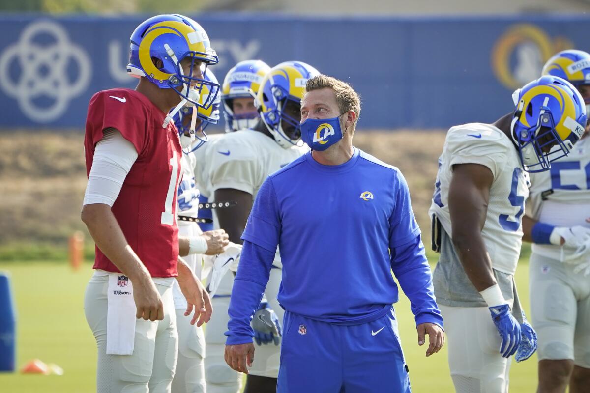 Los Angeles Rams' strange uniform combination, explained