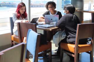 Employees at the Ocean Casino Resort in Atlantic City N.J. conduct a job interview during a hiring fair at the casino on April 11, 2022. Casinos across the country are trying to find additional workers as their businesses try to recover from the coronavirus pandemic, but are facing the same labor shortages as many other industries. (AP Photo/Wayne Parry)