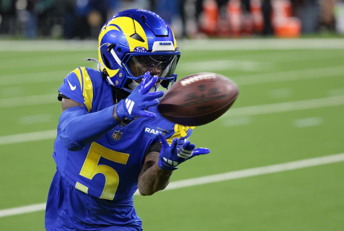 Tutu Atwell and Rams agree to terms on one-year, $10-million deal - Los Angeles Times