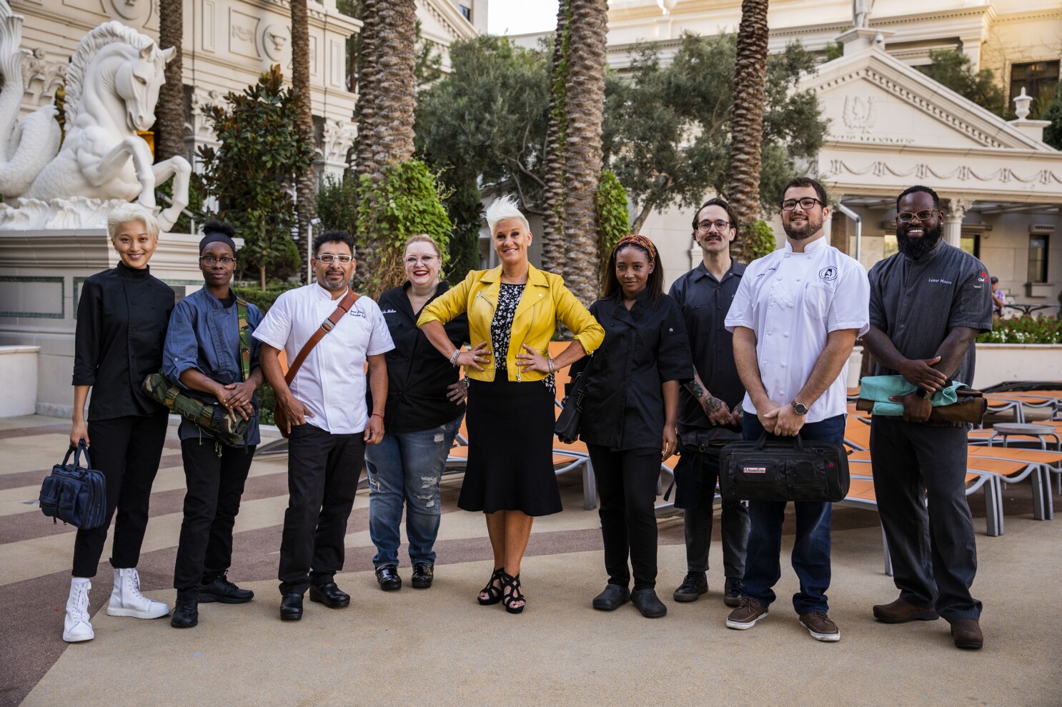 Food Network Tv Series To Determine Top Chef At New Vegas Restaurant Los Angeles Times