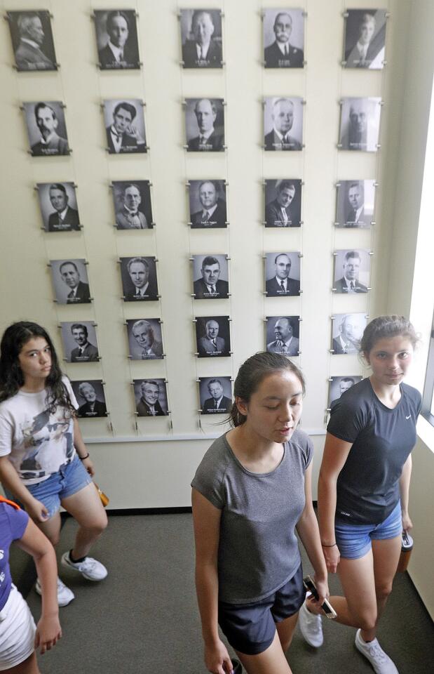 Photo Gallery: YWCA's Camp Rosie tours Glendale Police Department and Glendale City Hall