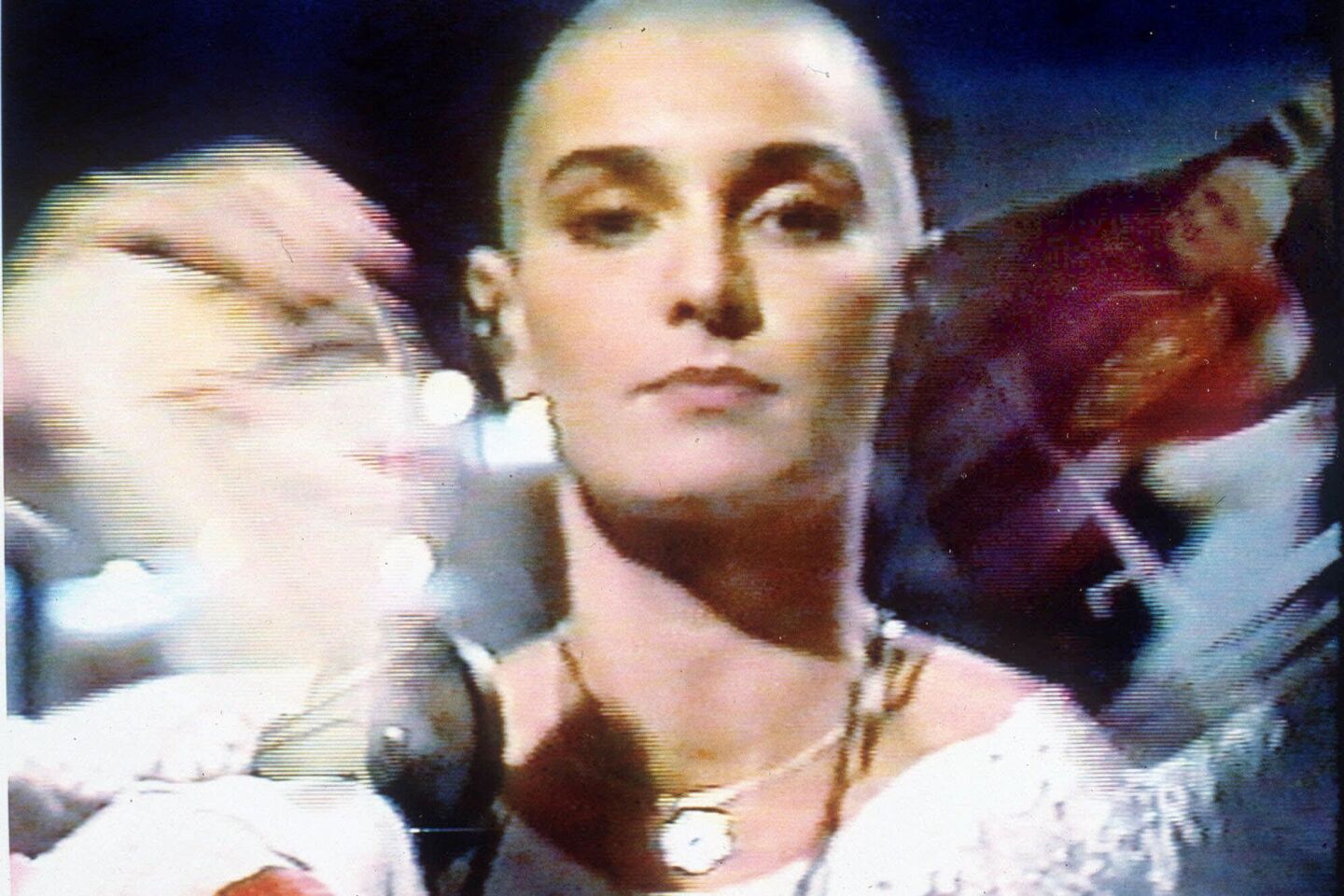 Sinead O'Connor's most memorable pop culture moment came in 1992 when she ripped up a picture of Pope John Paul II during a live appearance in New York on NBC's "Saturday Night Live" after performing a cover version of Bob Marley's "War."