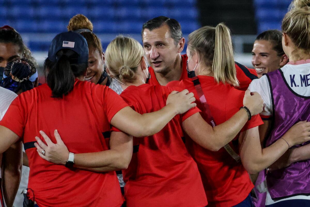  USA coach Vlatko Andonovski