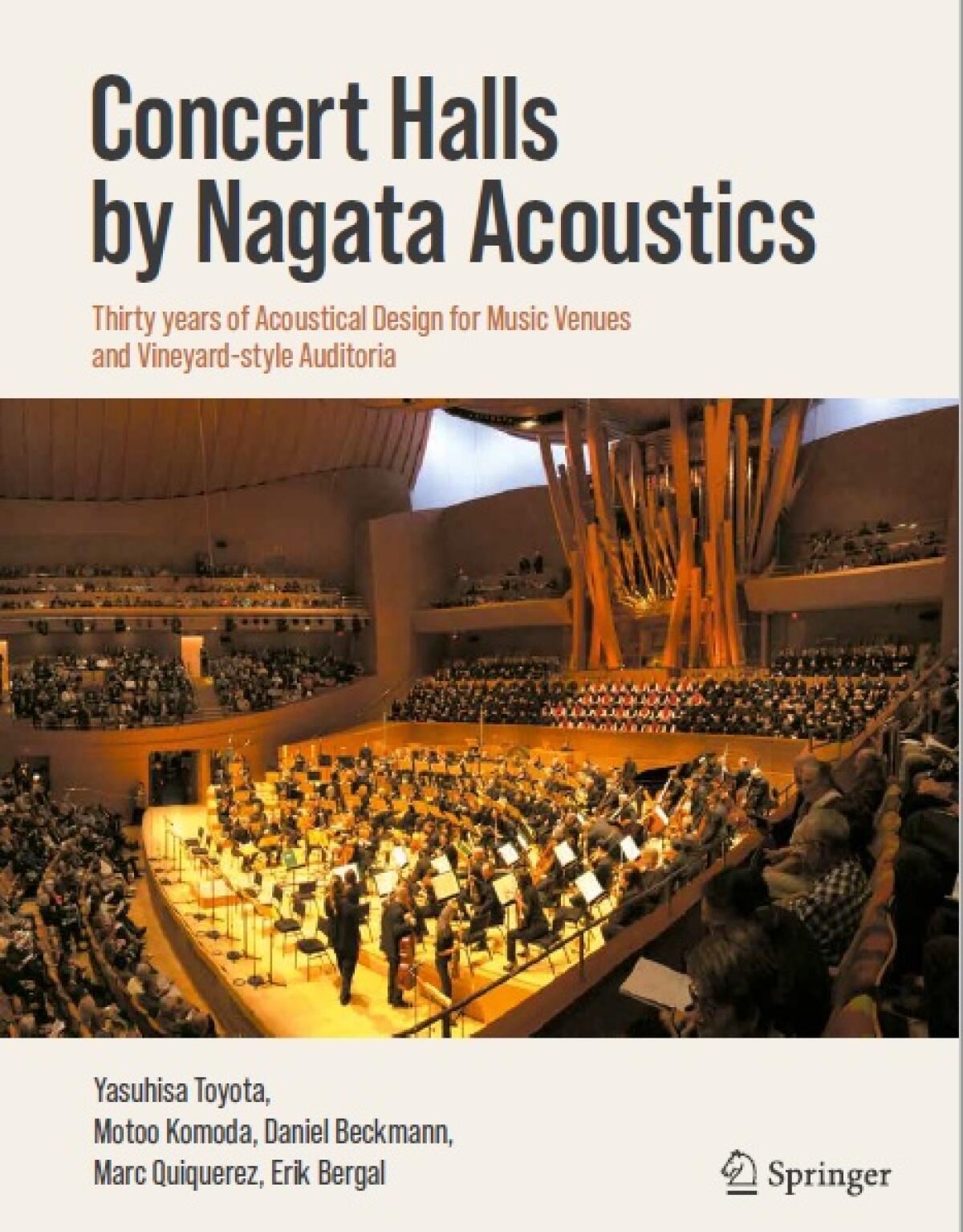 "Concert Halls by Nagata Acoustics" is due out in early 2021.