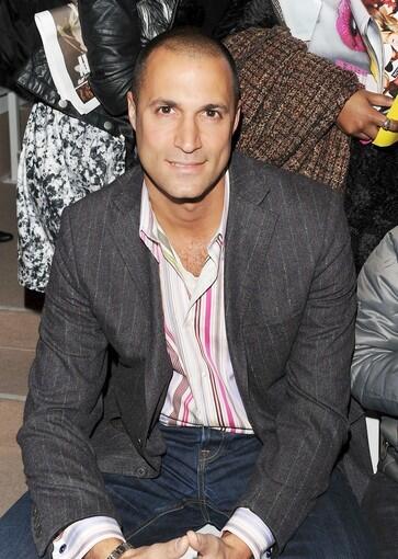 Fashion photographer Nigel Barker attends the Carlos Miele Fall 2010 Fashion Show.