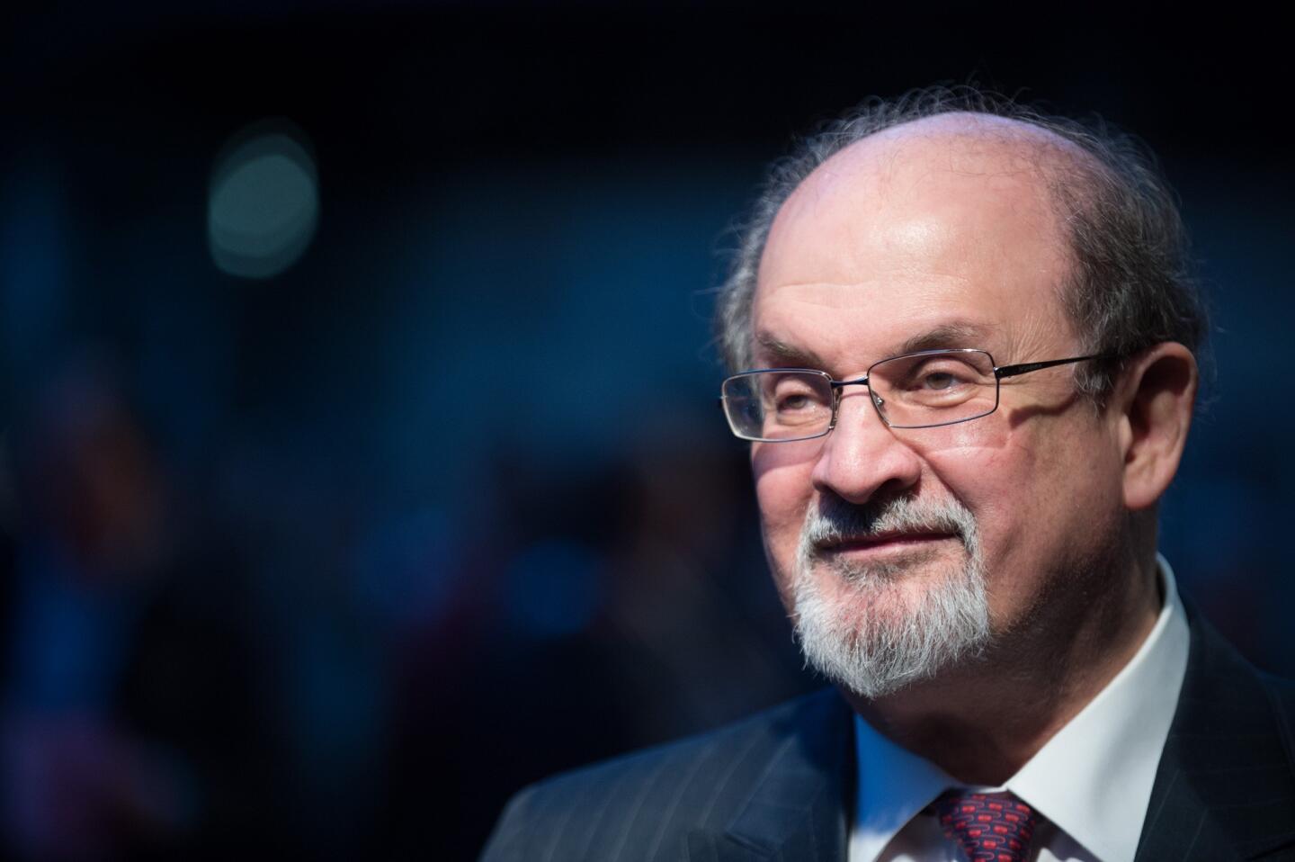 Author Salman Rushdie