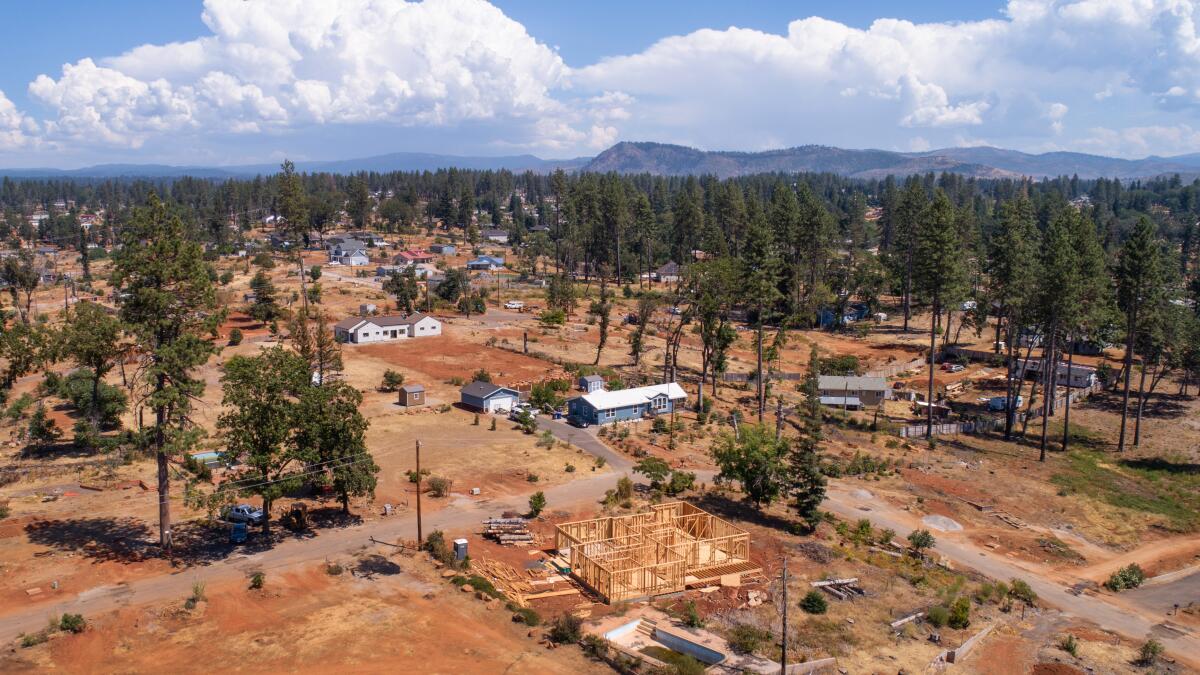 Fire destroyed Paradise five years ago. The pain remains - Los Angeles Times