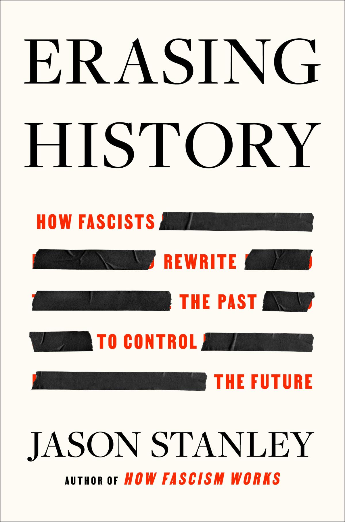 Cover of "Erasing history"