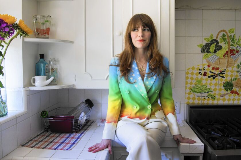 "I just wonder why would anyone wear anything other than rainbows if they had the choice?" says singer-songwriter Jenny Lewis.