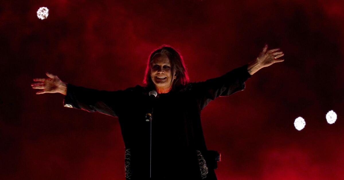 Ozzy Osbourne reunites with Black Sabbath’s Tony Iommi in surprise return to stage