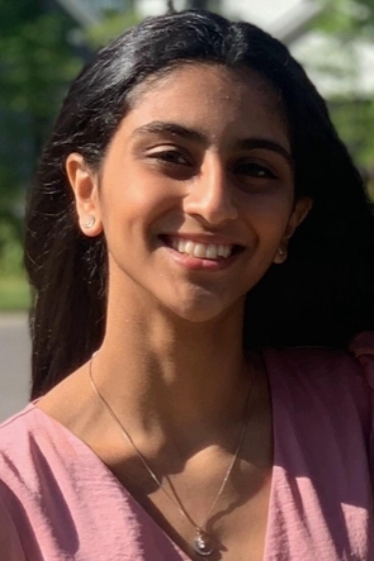 Riya Sharma, third place winner