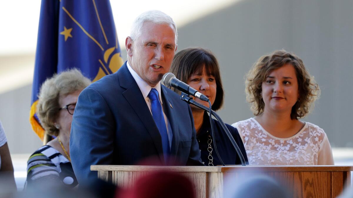 Republican running mate Mike Pence’s claim of genetically altered anthrax was unfounded, according to scientists.