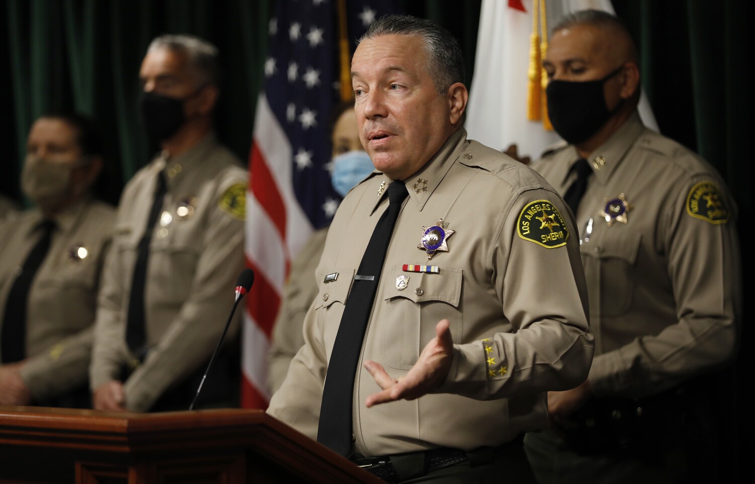 Supervisors move to take vaccine mandate enforcement away from Sheriff Villanueva