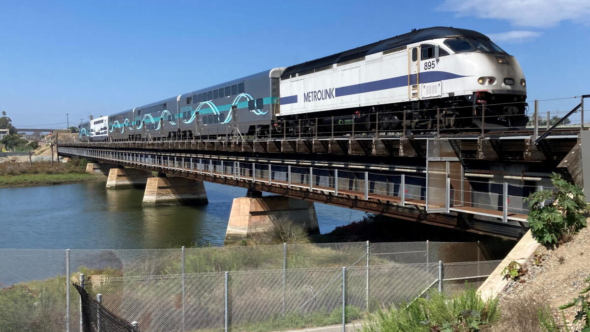 Double-tracked, concrete rail bridge planned in Oceanside - The San Diego Union-Tribune - Vimarsana News