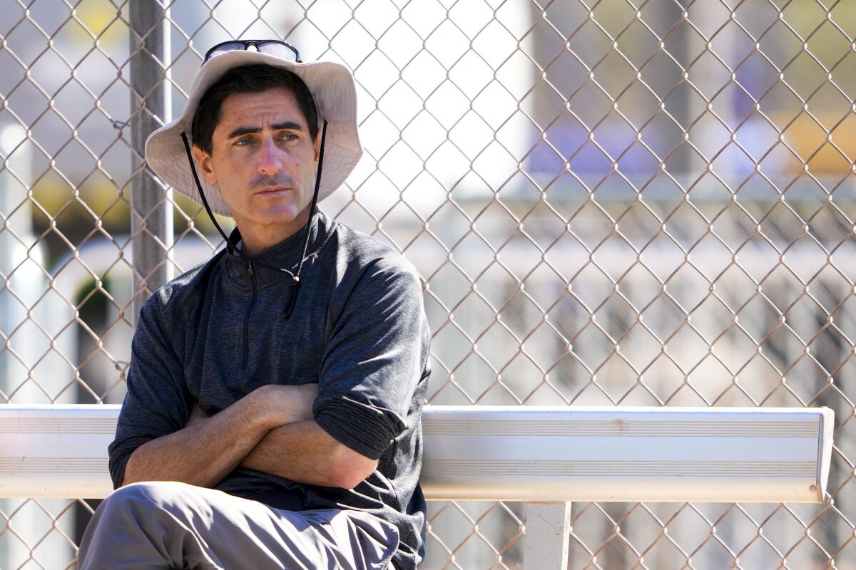San Diego Padres president of baseball operations and general manager A.J. Preller.