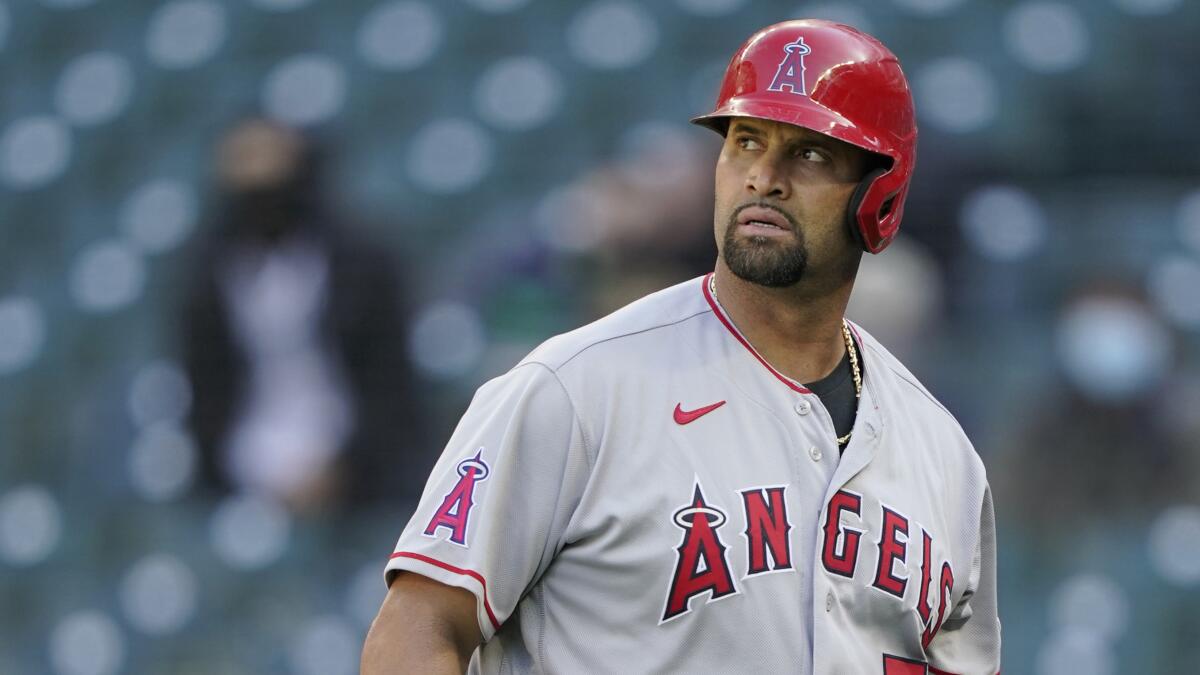 Albert Pujols to work with young players, be Angels ambassador - Los  Angeles Times