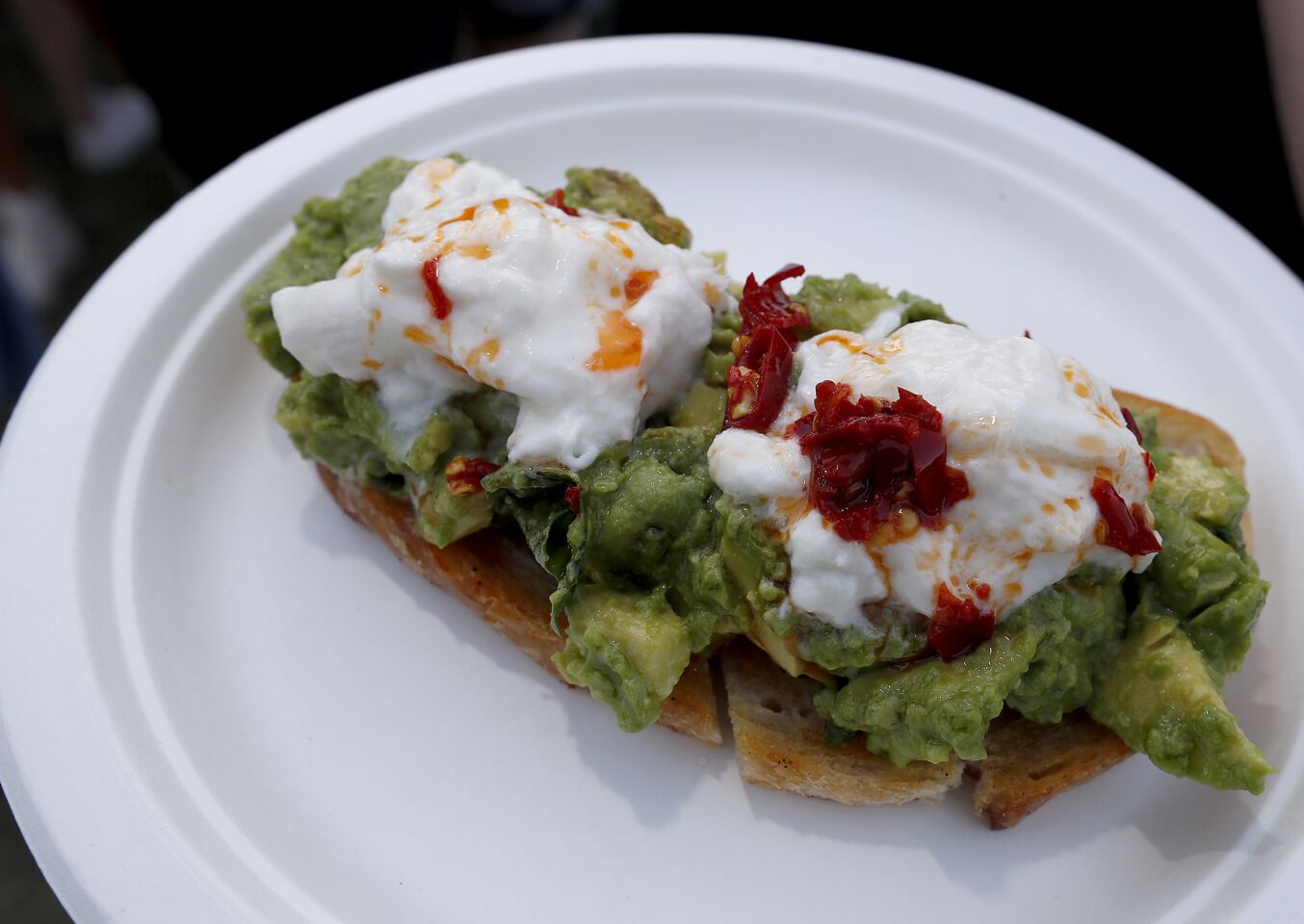 The Ponte is selling avocado toast.