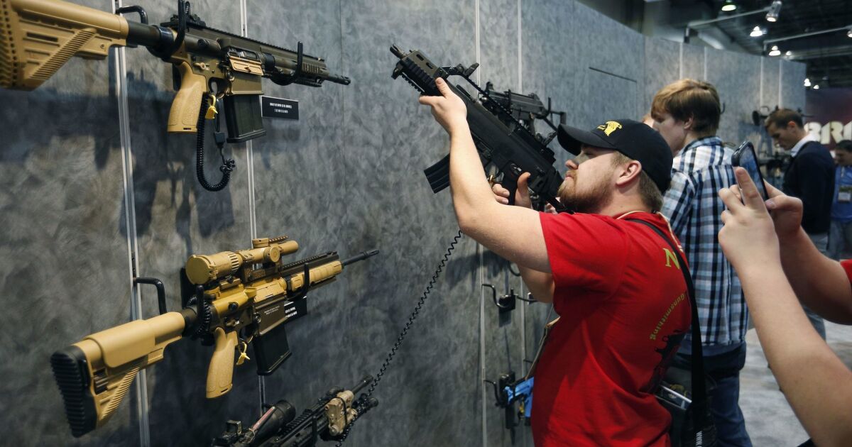 Gun show to go ahead at O.C. fairgrounds, a week after Las Vegas mass