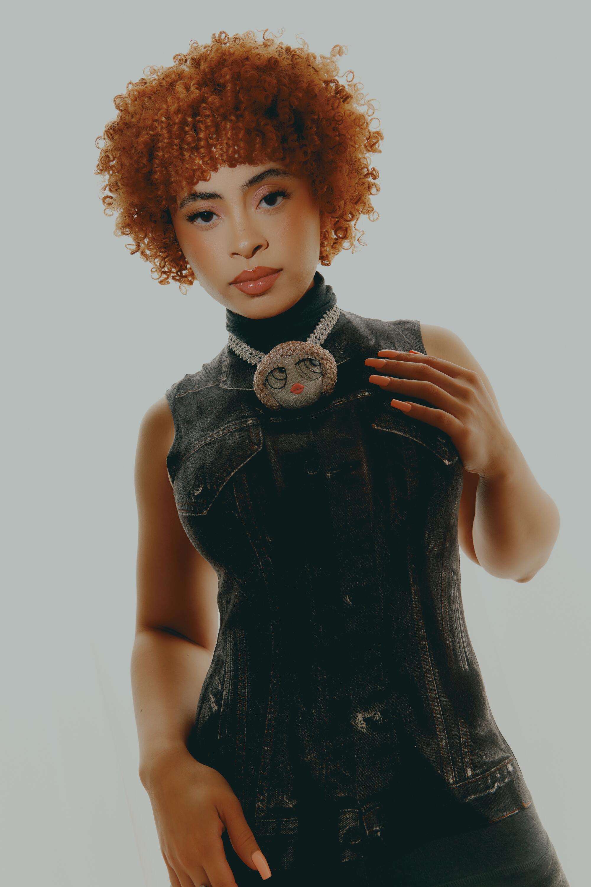 Ice Spice se filmó en Nueva York, Nueva York, el 9 de septiembre de 2023.