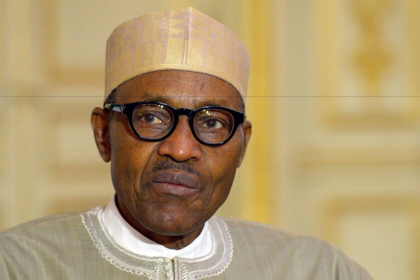 Nigerian President Muhammadu Buhari acknowledges that corruption among government officials is a chronic problem in Nigeria.