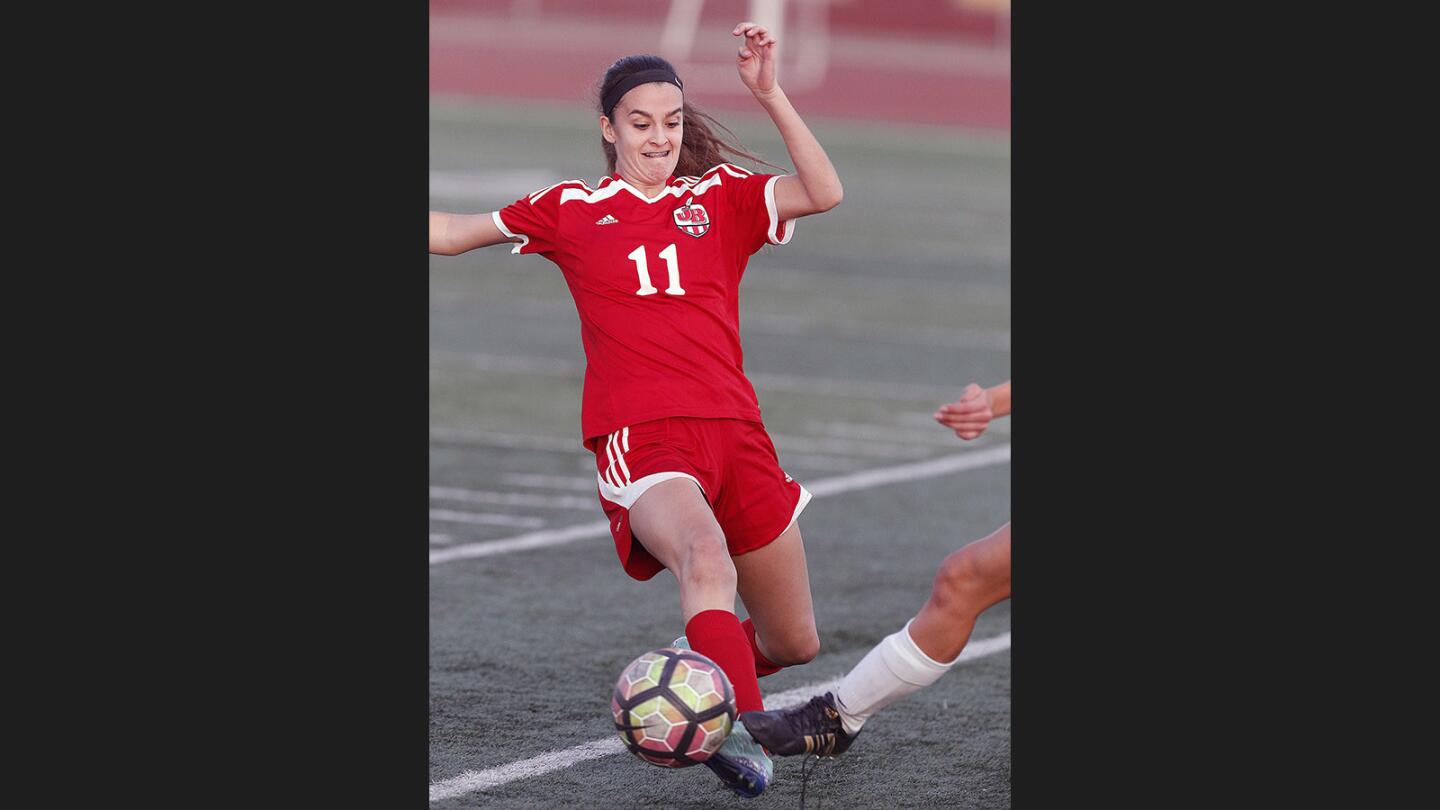 Photo Gallery: Burroughs vs. Arcadia girls' soccer