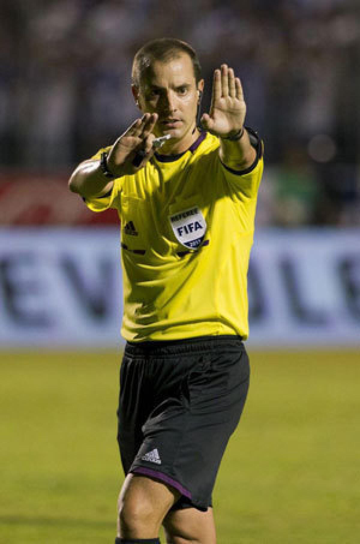 Mark Geiger, who has worked MLS games since 2004, will ref at the World Cup this year.
