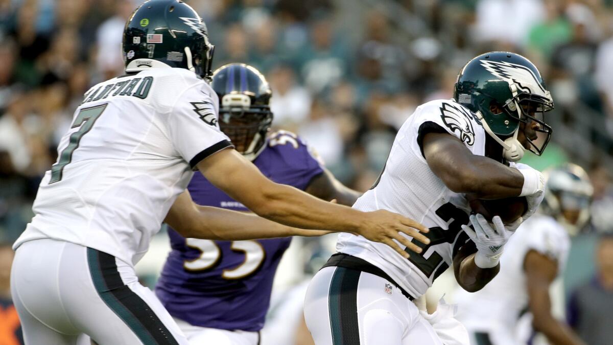 The Philadelphia Eagles made wholesale changes to their high-flying offense, bringing in quarterback Sam Bradford and running back DeMarco Murray.