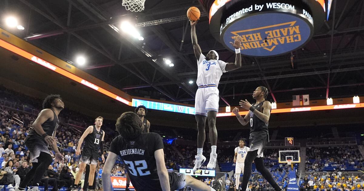 UCLA revient dans la colonne des victoires avec sa victoire sur Washington