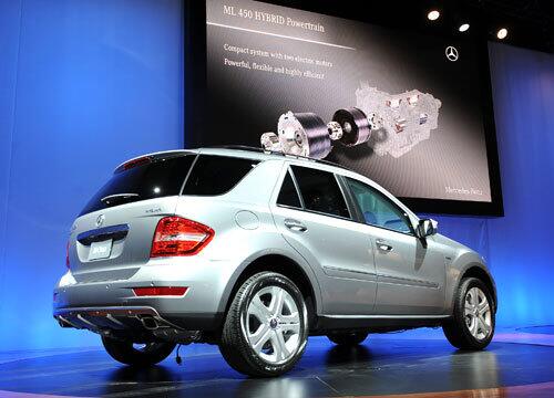 Mercedes-Benz ML450 Hybrid Mercedes' second production gasoline-electric offering, the ML450 Hybrid is set to go on sale in the U.S. this fall.